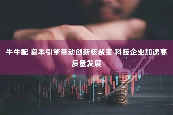 牛牛配 资本引擎带动创新核聚变 科技企业加速高质量发展
