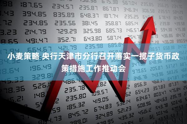 小麦策略 央行天津市分行召开落实一揽子货币政策措施工作推动会