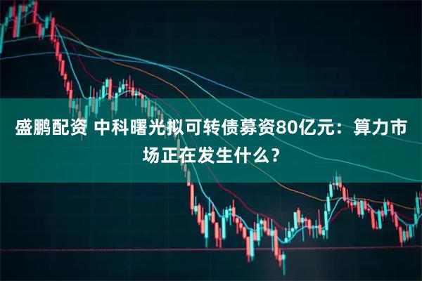 盛鹏配资 中科曙光拟可转债募资80亿元:算力市场正在发生什么?